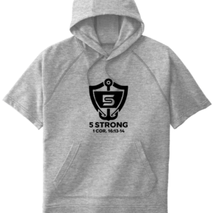 Workout Tri-Blend Fleece S/S Hooded Pullover