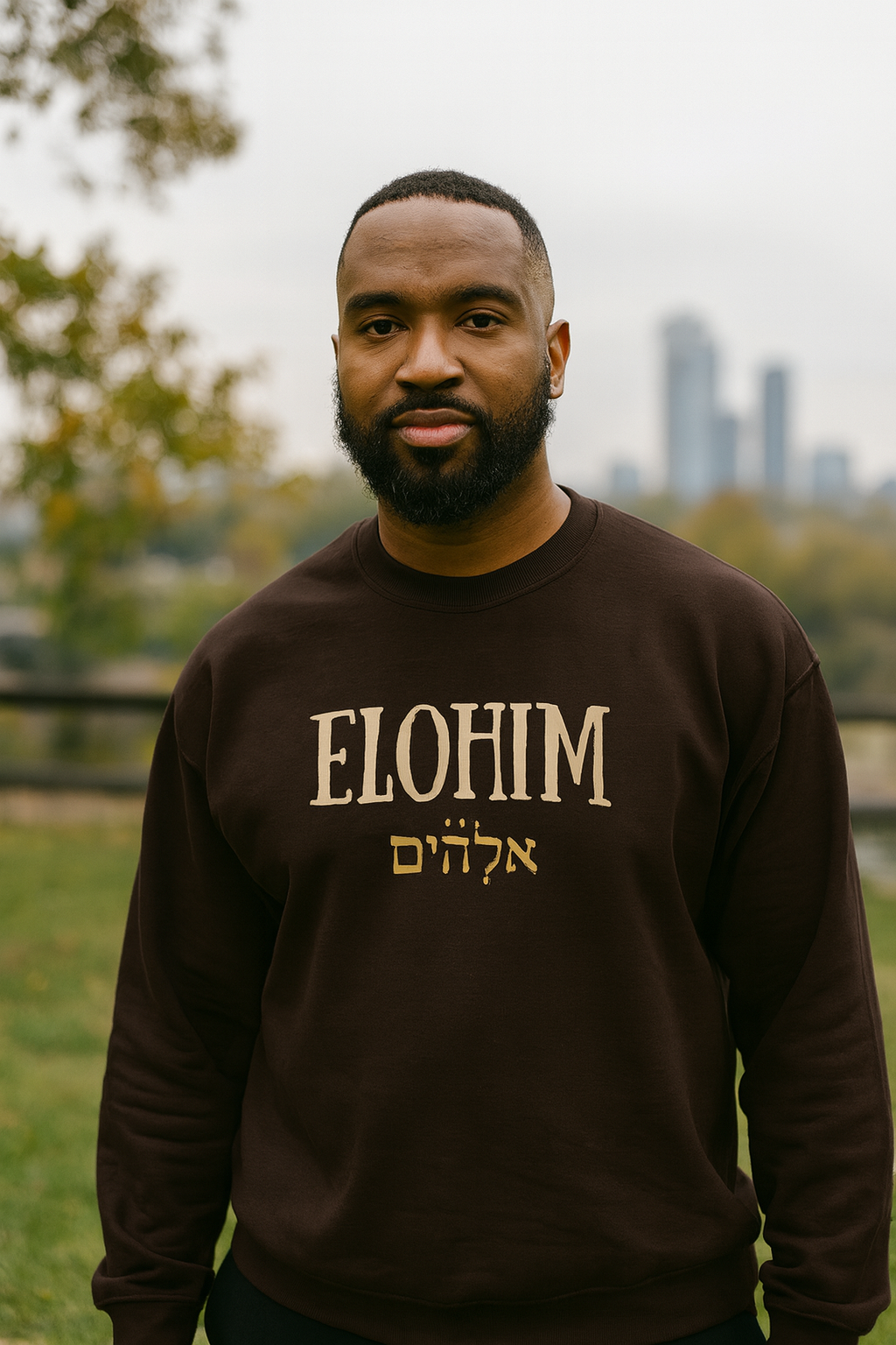 Elohim (Hebrew) Sweatshirt - Image 5