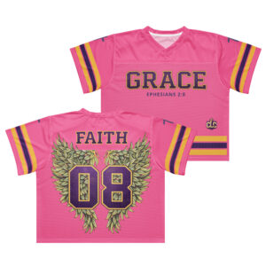 Grace & Faith Jersey (Brilliant Rose)