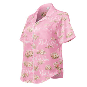 Rest In Him Pajama Top