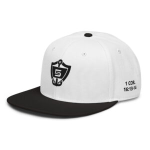 Signature 3-Side Snapback (Black Logo)
