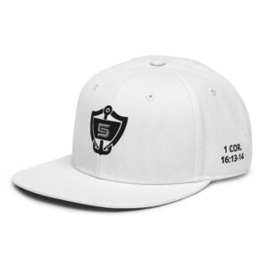 Signature 3-Side Snapback (Black Logo)